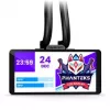 Phanteks Glacier One 360M25 LCD AiO-Skysčio Aušinimas, 6 colių Ekranas - 360 mm, juodas