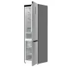 Šaldytuvas-šaldiklis Gorenje NRB620E61X4WFE, pastatomas, nerūdijantis plienas, bendra talpa 413 l, apatinis šaldiklis 130 l, NoFrost, LED ekranas
