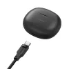 Ausinės Usams BHUYO01 Bluetooth 5.3 TWS Rhymbo juodos