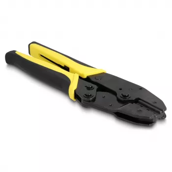 DeLOCK 90546 kabelių užspaudimo įrankis Užspaudimo įrankis Juoda, geltona 60 mm 218 mm 17 mm