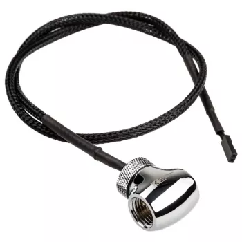 Temperatūros jutiklis XSPC Temperatursensor 2x G1/4 IG – chromuotas, 2x G1/4 vidinis sriegis