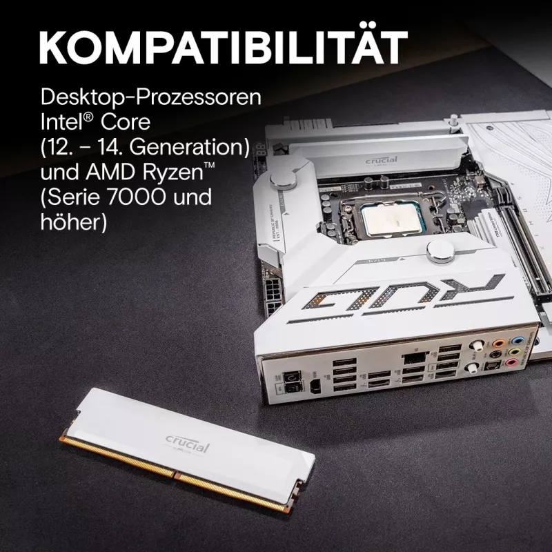 Crucial DDR5 32 GB 6000 MHz 2x16 GB atminties modulis