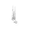 Belaidis maršrutizatorius TP-LINK MB118-4G — 4G LTE, vienos juostos 2,4 GHz, Wi‑Fi 4 (802.11n), 300 Mbps, Fast Ethernet, 4 išorinės antenos, baltas