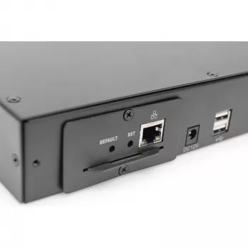 DIGITUS Professional DS-72216 - KVM jungiklis - 16 x KVM prievadas (-ų) - montuojamas į stelažą (DS-72216)