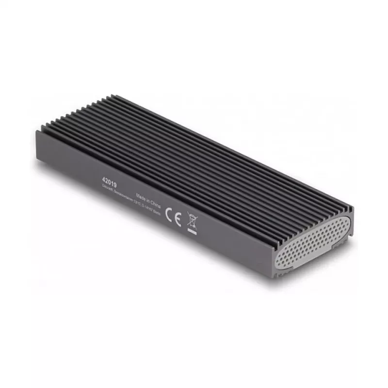 SSD korpusas DeLOCK External USB Type-C Combo Enclosure for M.2 NVMe PCIe or SATA SSD tool free