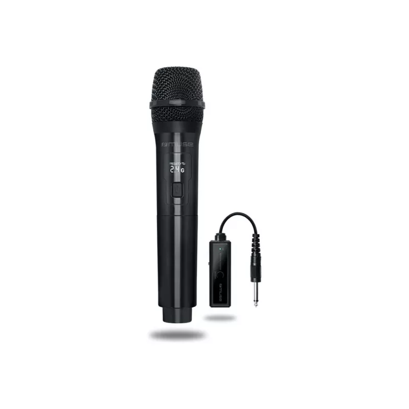 Muse MC-30 WI radijo mikrofonas juodas