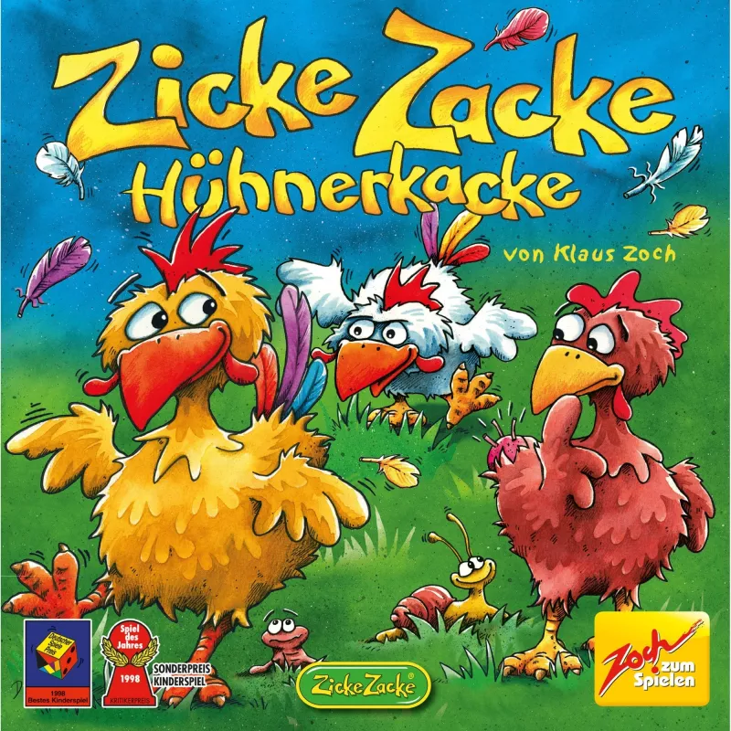 Zicke Zacke Chicken Cha Cha Cha, stalo žaidimas 1998 metų vaikų žaidimas