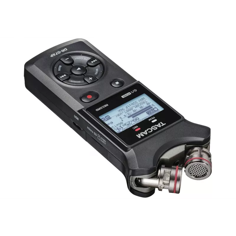 Tascam DR-07XP - nešiojamas skaitmeninis įrašytuvas su USB sąsaja
