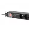 Maitinimo paskirstymo įrenginys PDU Lanberg PDU-PRO-07E-0200-BK