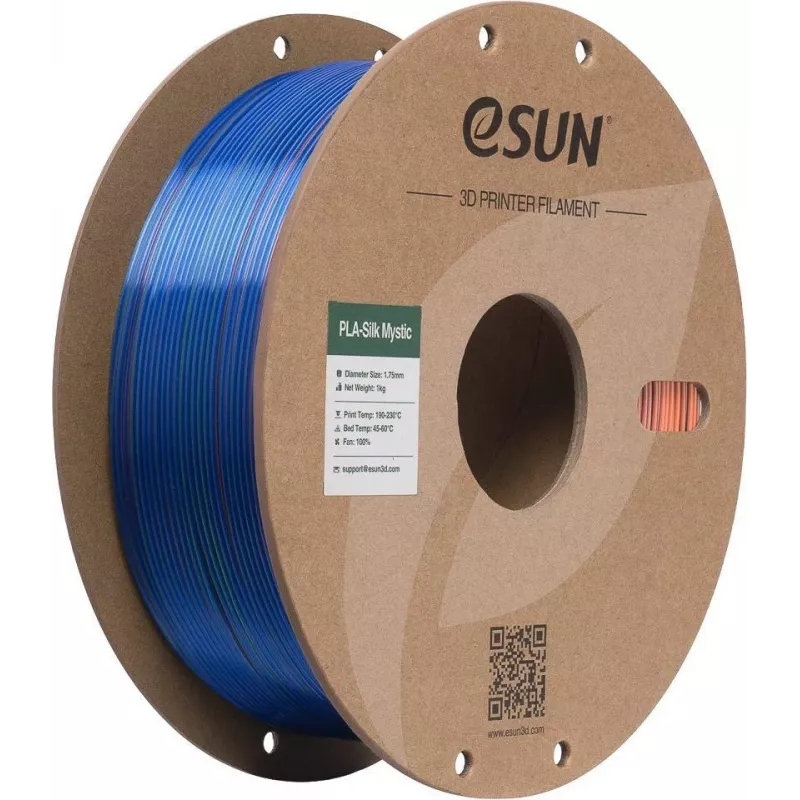 EPLA-SILK MYSTIC 1,75mm Mėlyna ORA GRN 1kg (EPLA-SILKMYSTIC-P175BOG1)