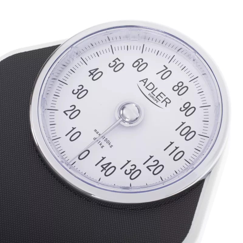 Adler | Mechaninės vonios svarstyklės | AD 8177 | Maksimalus svoris (talpa) 150 kg | Tikslumas 1000 g | Juoda