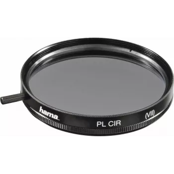 Hama žiedinis poliarizacinis filtras, 62,0 mm, dengtas, juodas 62 mm