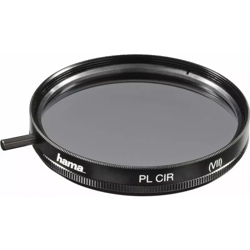 Hama žiedinis poliarizacinis filtras, 62,0 mm, dengtas, juodas 62 mm