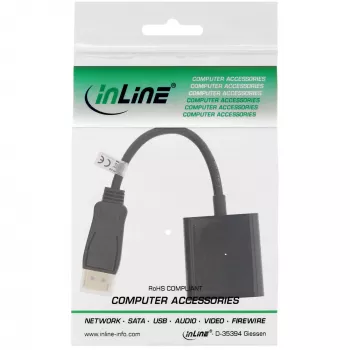 Microconnect DPDVID vaizdo kabelio adapteris 0,15 m DisplayPort DVI-D juodas