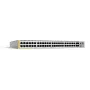 „Allied Telesis x530-52GPXm“ valdomas L3 Gigabit Ethernet (10/100/1000) komutatorius su maitinimu per Ethernet (PoE), pilkas