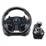 Vairaratis + pedalai Subsonic GS850-X Juoda 270° sukimo USB