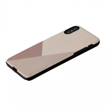 man and wood išmaniojo telefono dėklas iPhone X/XS — tulip Juoda