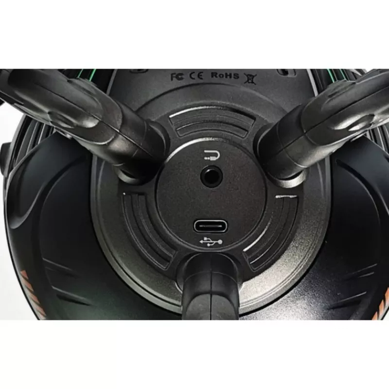 „Zoeao GravaStar F“ Bluetooth garsiakalbis metalo pilkos spalvos – garsiakalbis – garsumo valdymas