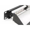 Digitus CAT 6 pataisų skydas neekranuotas DN-91624U-CR