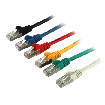 Synergy 21 S215010 - 0,5 m - Cat5e - F/UTP (FTP) - RJ-45 - RJ-45 - Pilka