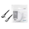 USB3.2 Gen2 Type-C į USB-C/F, PD, AV, 0,5 m