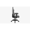 Aerocool Crown AeroSuede universali žaidimų kėdė su paminkštinta sėdyne, akmens pilka
