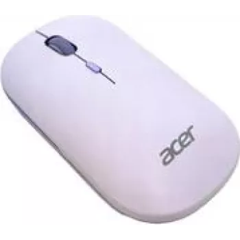 Pelė Acer AMR130 — abiem rankoms tinkama RF belaidė + Bluetooth, 1600 DPI, 4 mygtukai, violetinė