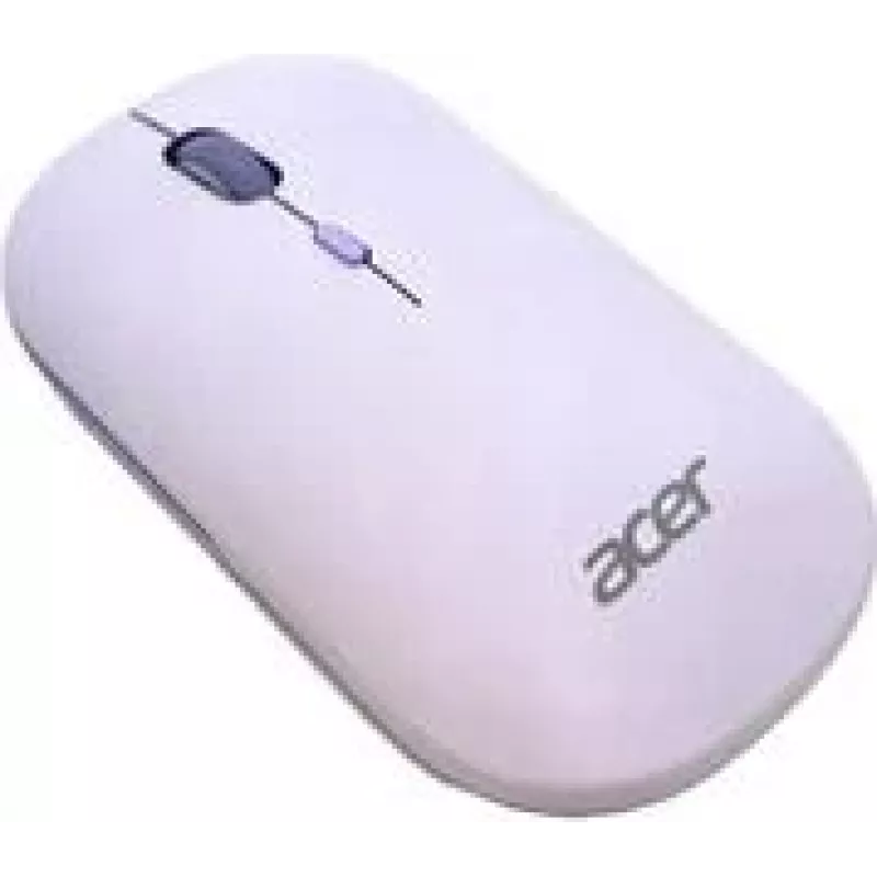 Pelė Acer AMR130 — abiem rankoms tinkama RF belaidė + Bluetooth, 1600 DPI, 4 mygtukai, violetinė