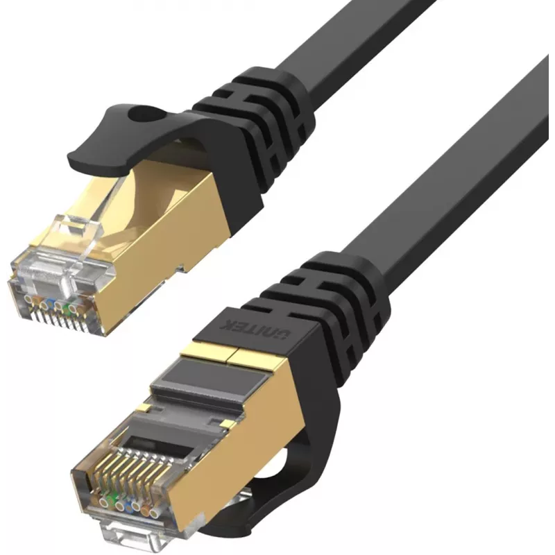 Tinklo kabelis UNITEK C1897BK-20M RJ-45 Cat7 20m Juodas