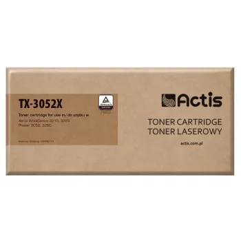 Dažiklis ACTIS TX-3052X juodas spausdintuvams Xerox, 3000 puslapių, vienetinė pakuotė