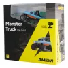 Radijo bangomis valdomas Amewi Monster Truck DieCast 1:64 RTR, mėlynas / oranžinis