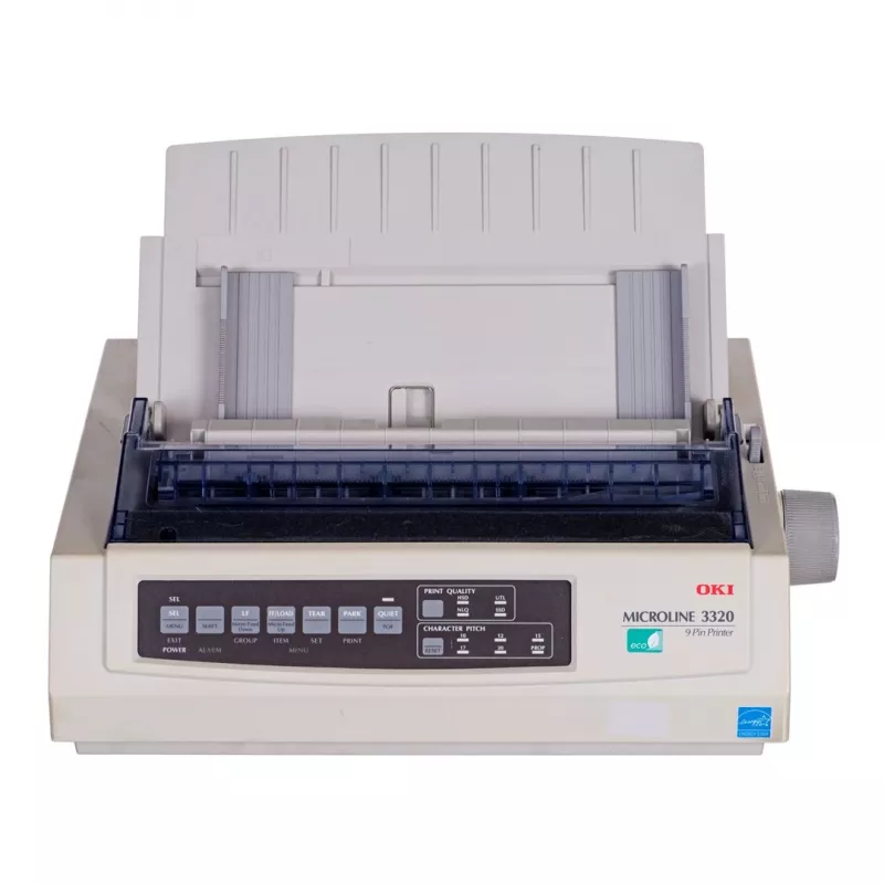 DOT MATRIX PRINTER OKI ML 3320 LPT+USB Naudotas