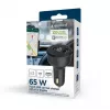 MOBILUSIS ĮKROVIKLIS AUTOMOBILIUI USB 2 PORT/TA-UC-AC2PD30LCD-CAR01 GEMBIRD
