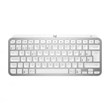 Mxkeys Mini Wrls Illuminated KB Pale Pilka - Esp - Mediter