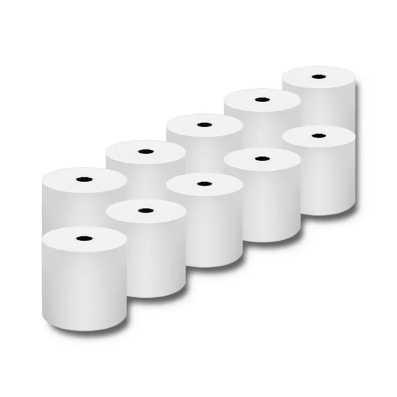 Qoltec 51892 Terminis ritinėlis 80 x 80 | 55g/m² | 10 vnt. | be BPA