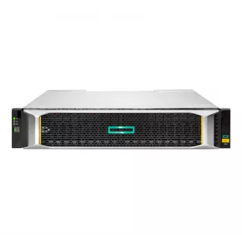 HPE MSA 2060 Disk Array 0 TB Rack 2U Sidabrinė Juoda HDD SSD