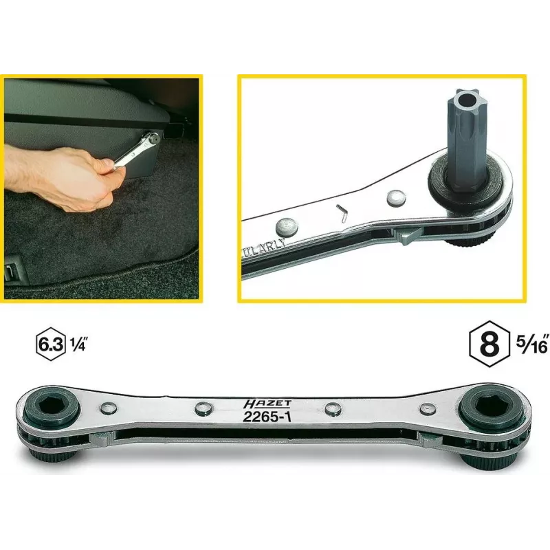 Hazet Bit-Reversible Ratchet 2265-1 (2265-1)