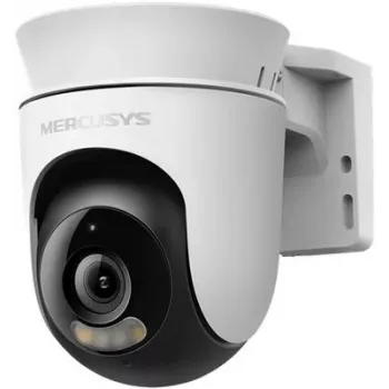 IP stebėjimo kamera MERCUSYS MC500 1080p WDR Wi‑Fi lauko lemputė IP65 PoE/DC 2 krypčių garsas 340° pasukimas 9x optinis priartinimas