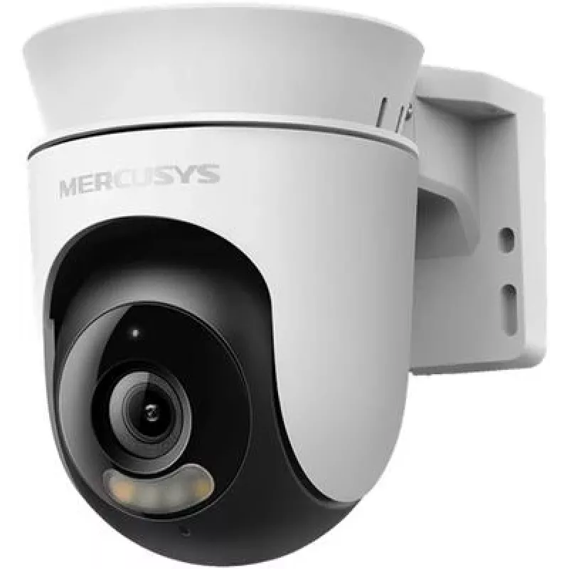 IP stebėjimo kamera MERCUSYS MC500 1080p WDR Wi‑Fi lauko lemputė IP65 PoE/DC 2 krypčių garsas 340° pasukimas 9x optinis priartinimas