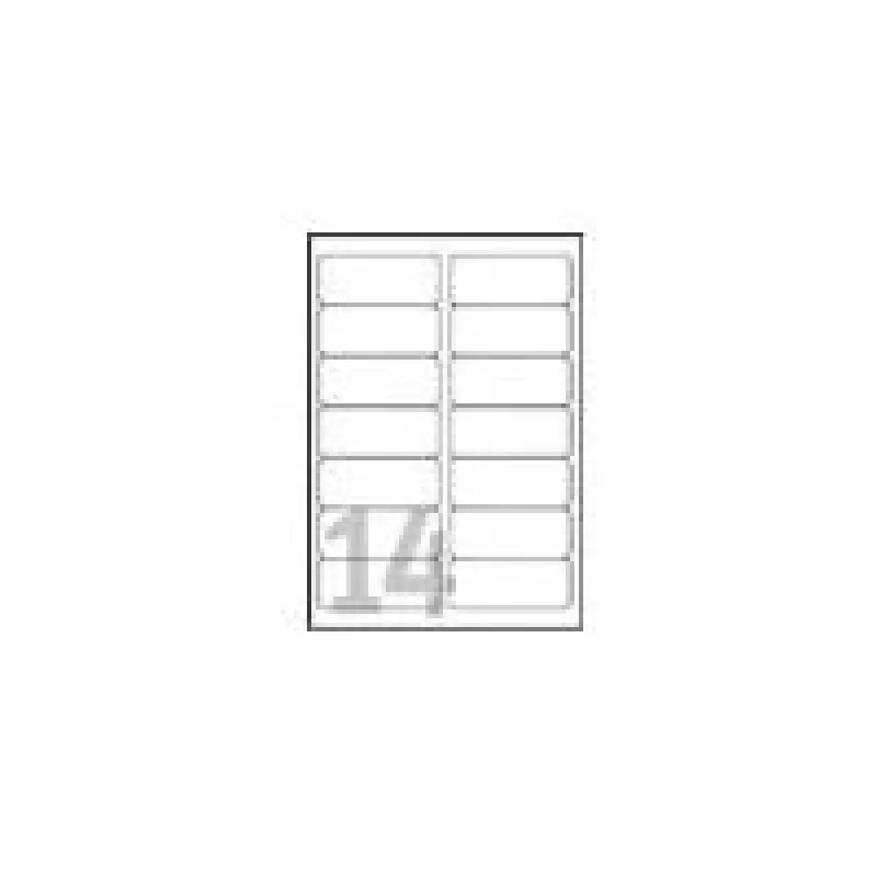 Avery Zweckform Avery - Balta - 99,1 x 38,1 mm 1400 etiketės (-ių) (100 lapų x 14)