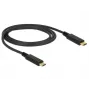 USB laidas DeLOCK 85531 USB 3.2 Gen 2 1m USB C juodas