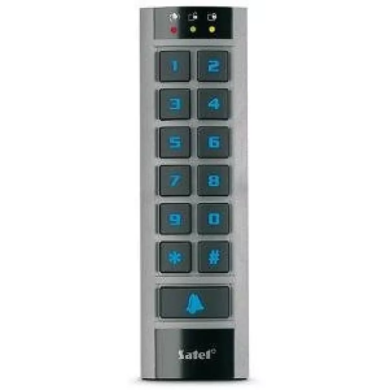 Satel PK-01 prieigos kontrolės skaitytuvas Pagrindinis prieigos kontrolės skaitytuvas Juoda, Pilka