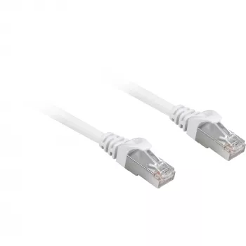 komutacinis kabelis RJ45 Cat.6a SFTP (baltas, 25 cm, LSOH (be halogenų))
