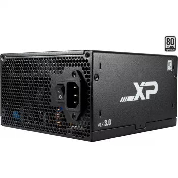 SAMA XPH-850A, PC maitinimo blokas 1x 12 kontaktų didelės galios GPU, 3x PCIe, kabelių valdymas, 850 W