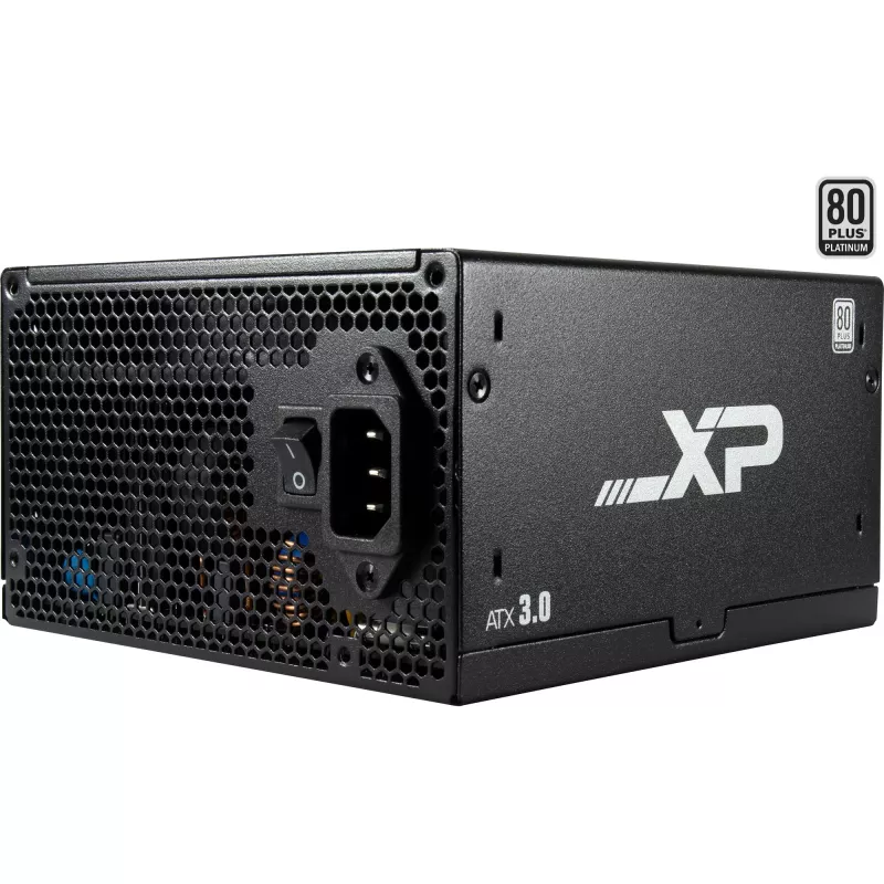 SAMA XPH-850A, PC maitinimo blokas 1x 12 kontaktų didelės galios GPU, 3x PCIe, kabelių valdymas, 850 W