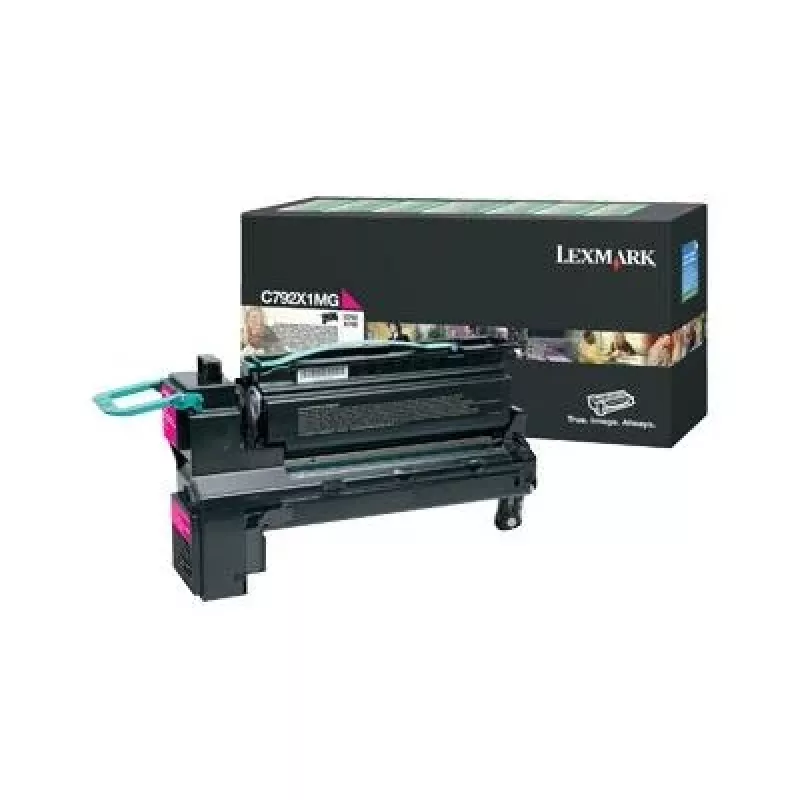 Toner Lexmark C792X1MG 15000 lapų Purpurinė