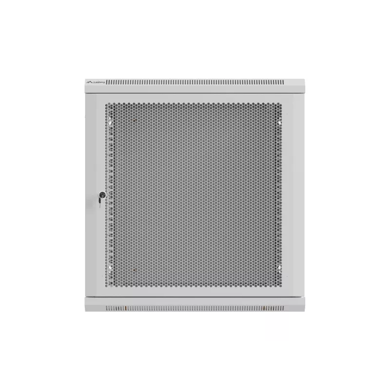 Rack mount cabinet 19 12U 600x600 Pilka