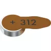 Vienkartinė baterija Varta 312 PR41 Zinc-Air 3,45 mm 7,8 mm 0,5 g