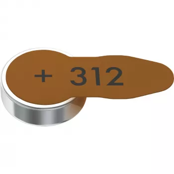Vienkartinė baterija Varta 312 PR41 Zinc-Air 3,45 mm 7,8 mm 0,5 g