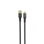 USB–Lightning duomenų laidas Tellur TLL155701 — 2,4 A, 100 cm, juodas